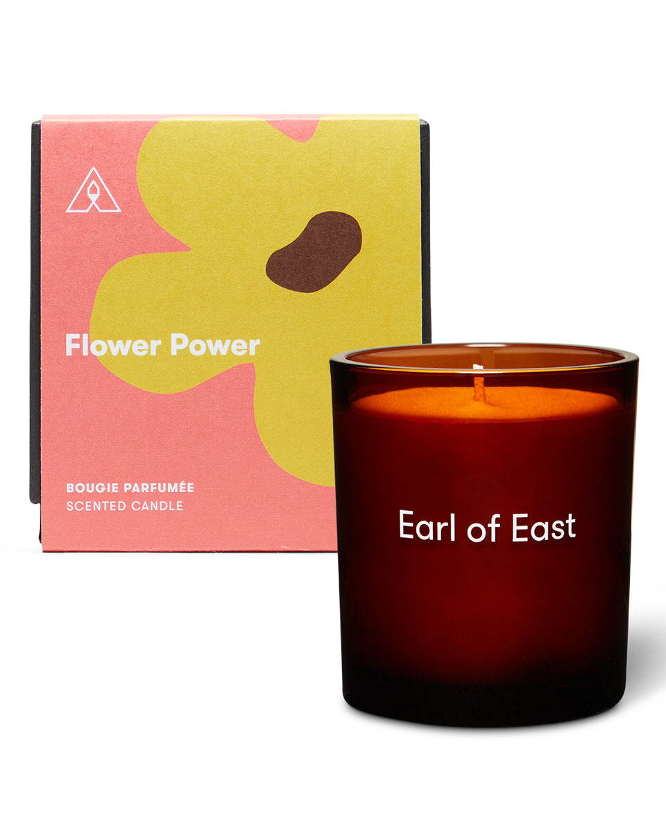 Earl of East Classic Candle Flower Power nomadstore