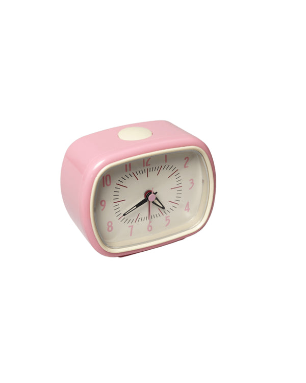Retro Alarm Clock - Pink