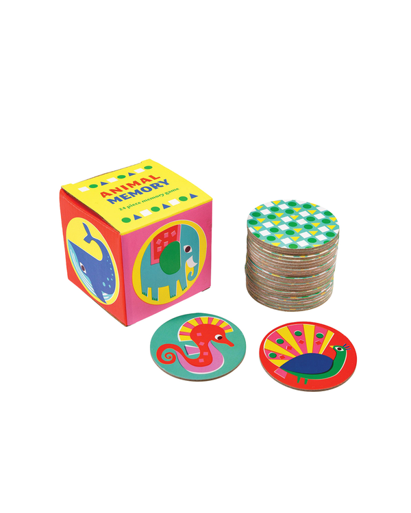 Animal Memory Game (24 pieces)