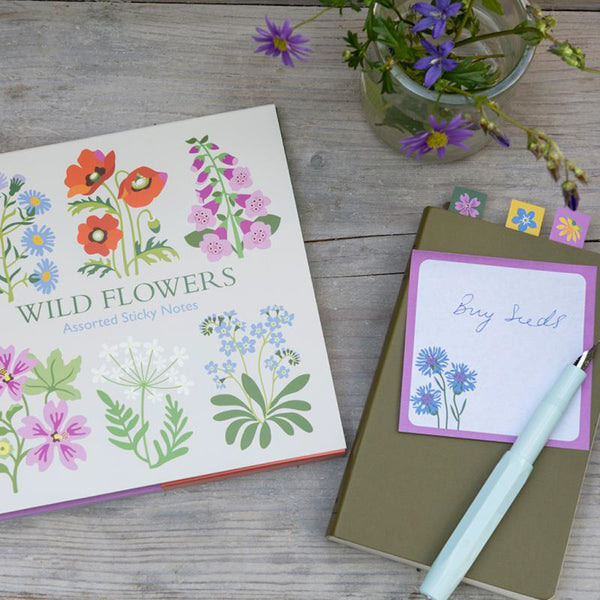 Sticky Note Set - Wild Flowers