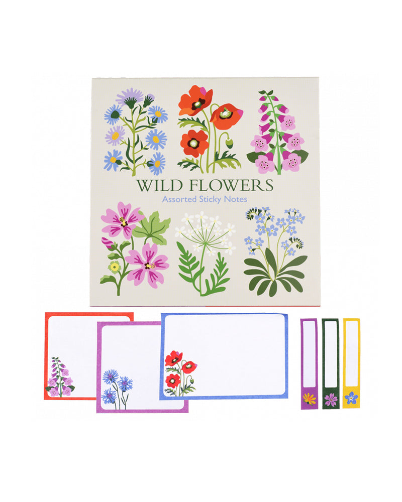 Sticky Note Set - Wild Flowers