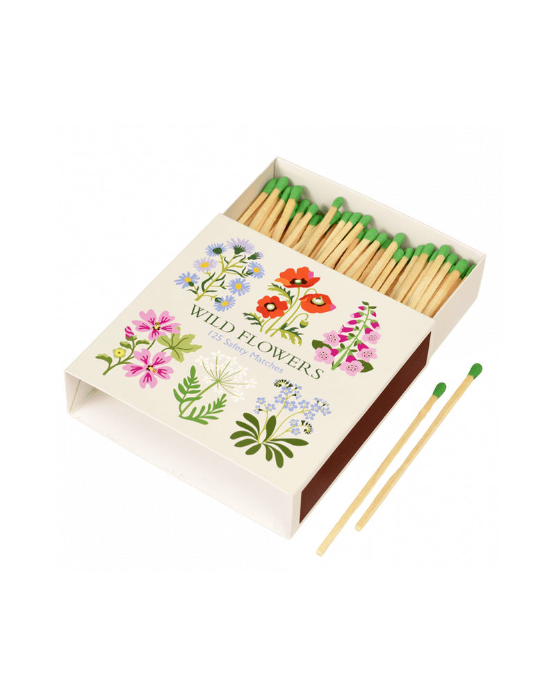 Box of Long Matches - Wild Flowers