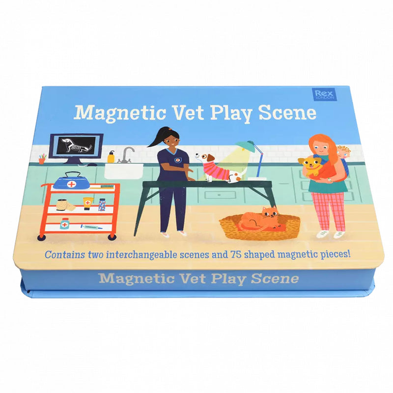 Magnetic Vet Play Scene Kit
