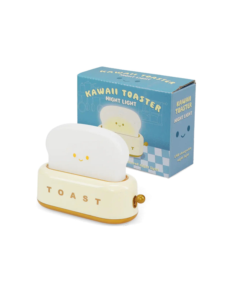 USB Rechargeable Dimmable Night Light - Kawaii Toaster