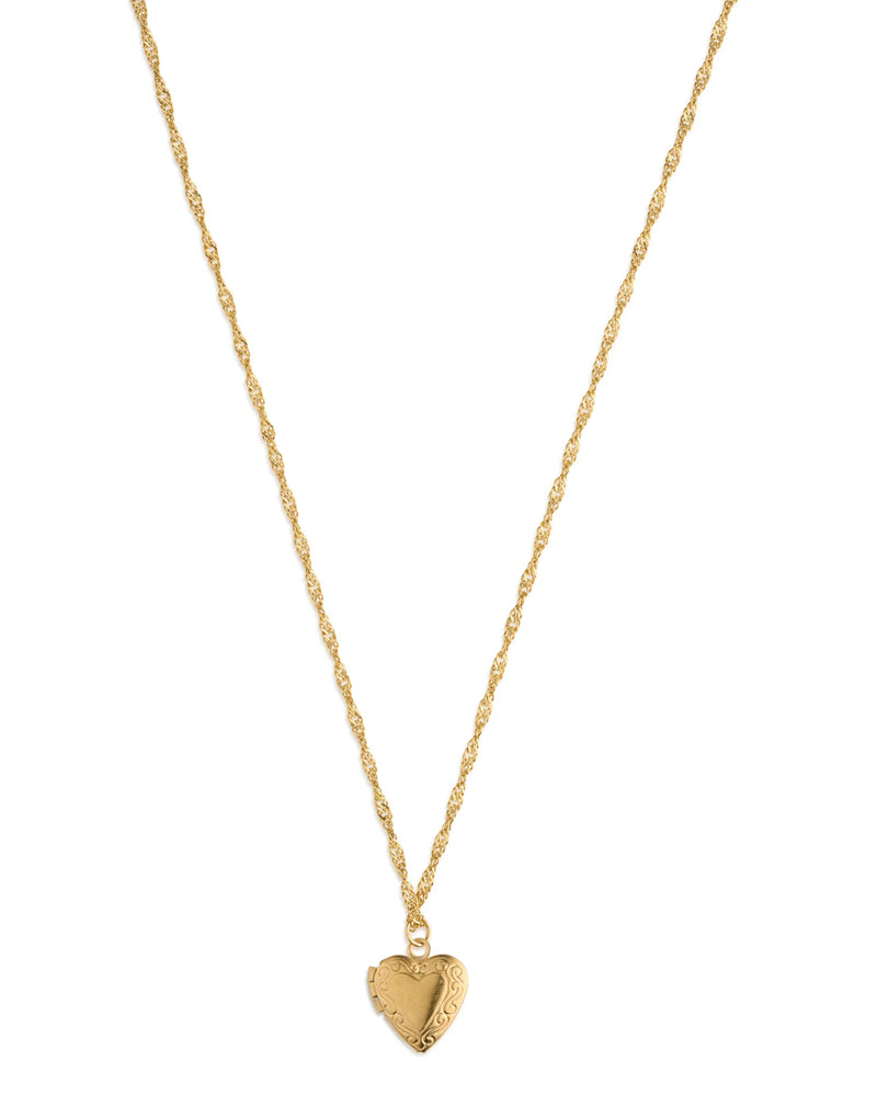 Vera - Heart Locket Necklace Stainless Steel