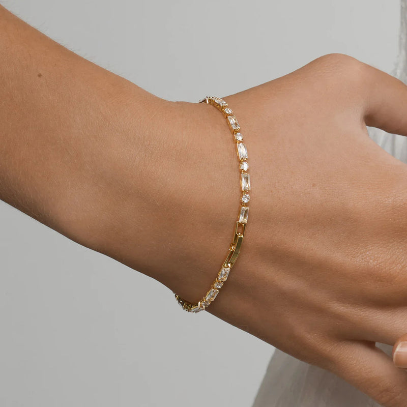 Serena - Crystal Tennis Bracelet