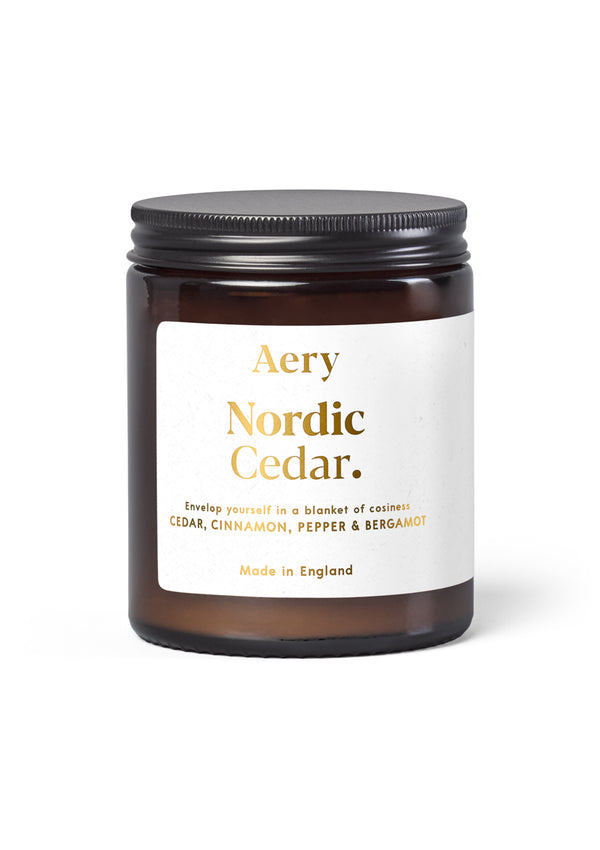 Nordic Cedar Jar Candle