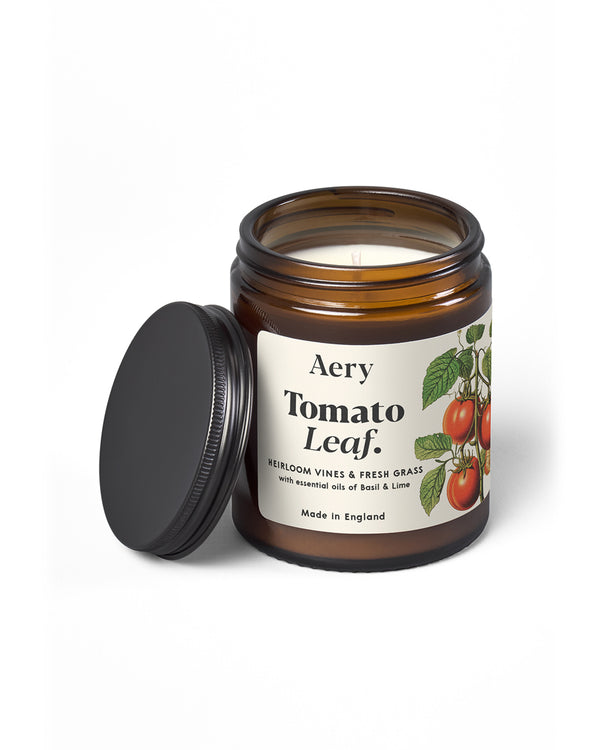 Tomato Leaf Jar Candle