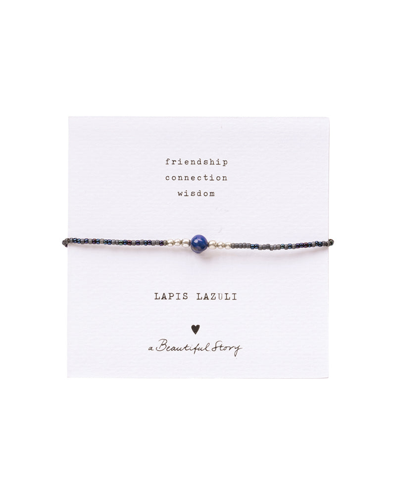 Iris Kort Lapis Lazuli - Armband
