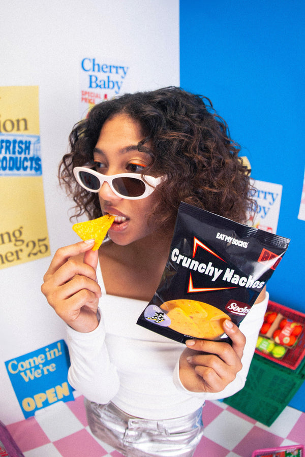 Crunchy Nachos Black - Sokkar