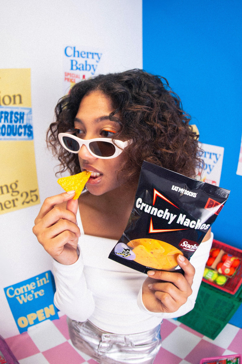 Crunchy Nachos Black - Sokkar