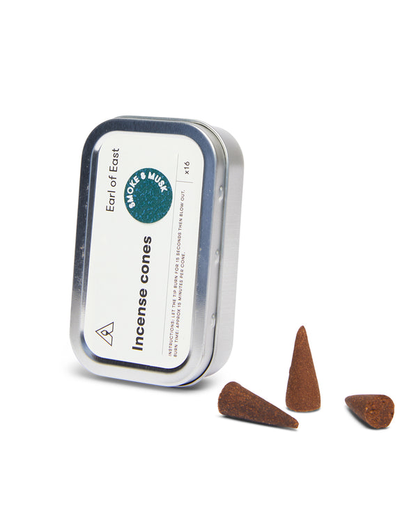 Earl of East - Incense Cones Smoke and Musk