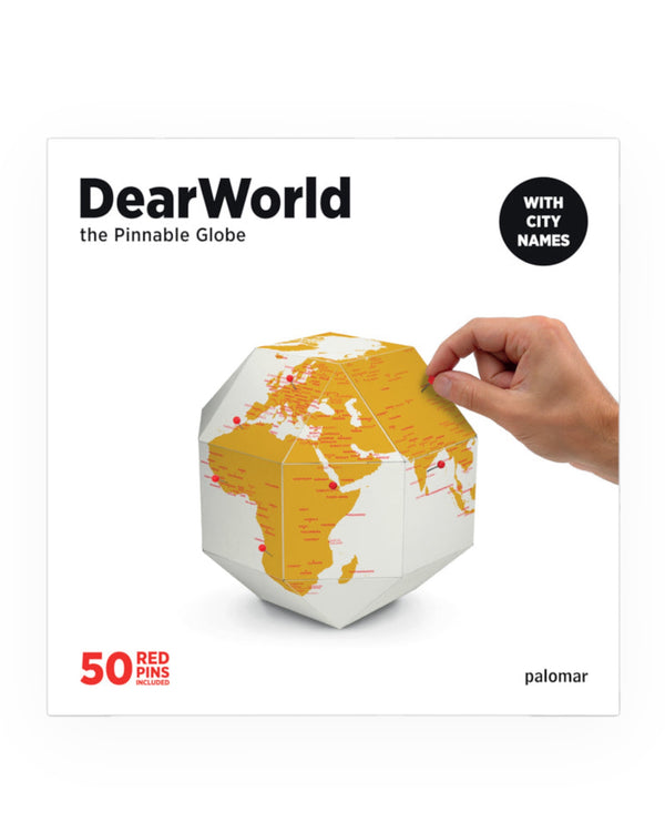 Dear World Globe - Yellow