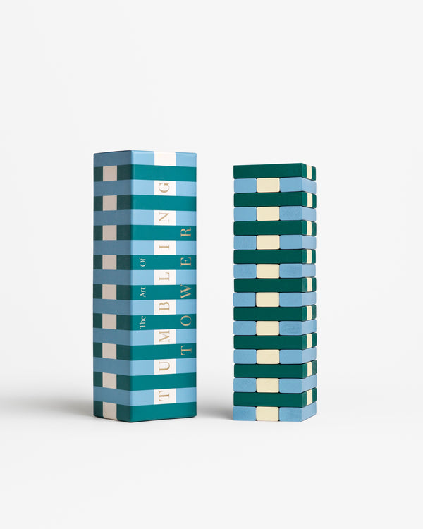 Play - Tumbling Towers  Green/Blue