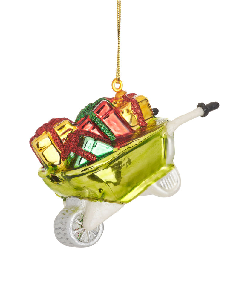 Wheelbarrow With Presents