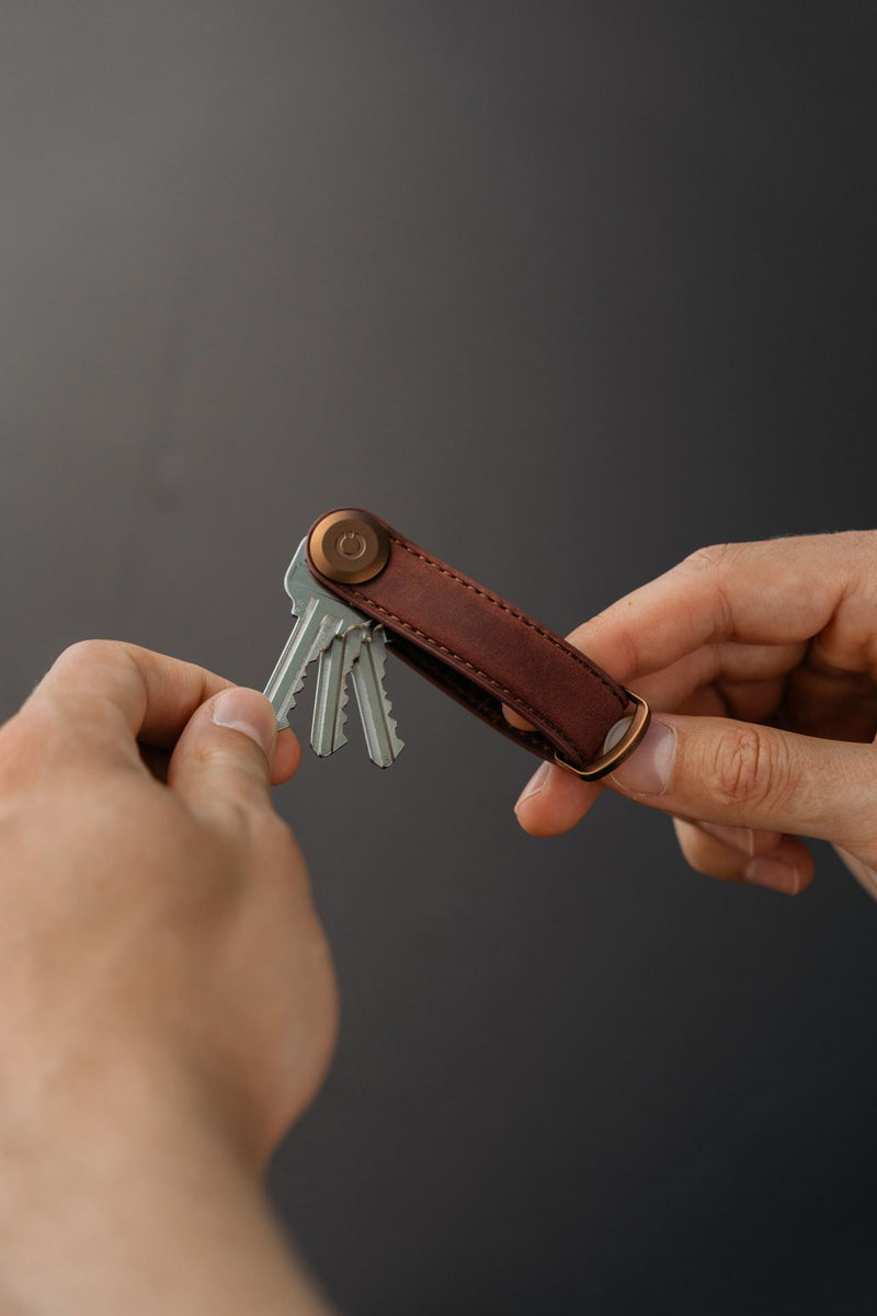 Orbitkey - Leather Espresso Brown