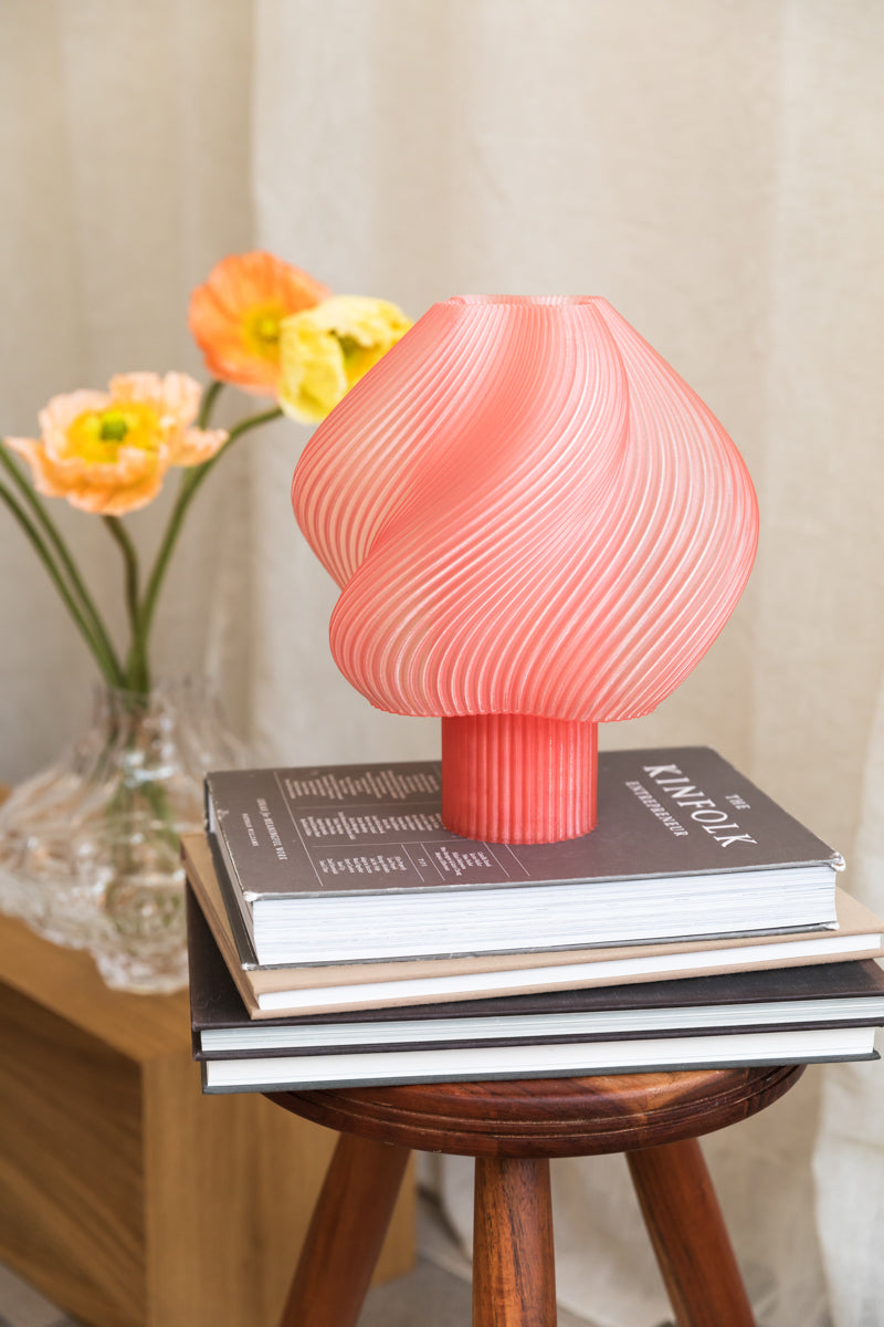 Soft Serve Table Lamp - Peach Sorbet