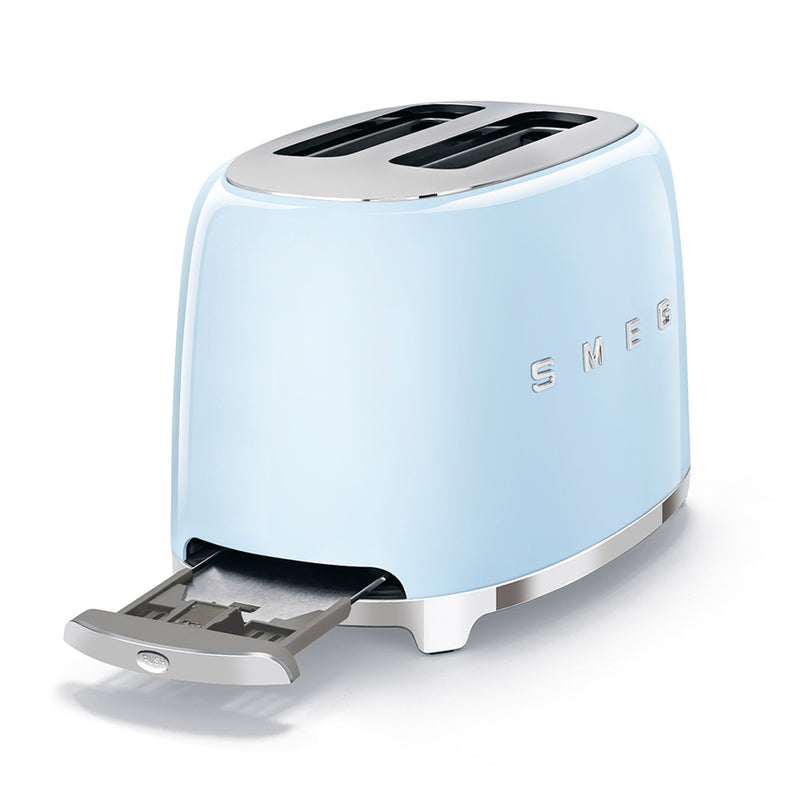 SMEG Brauðrist 2. Sneiða - Pastel Blá