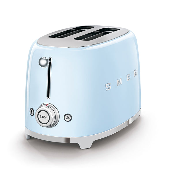 SMEG Brauðrist 2. Sneiða - Pastel Blá
