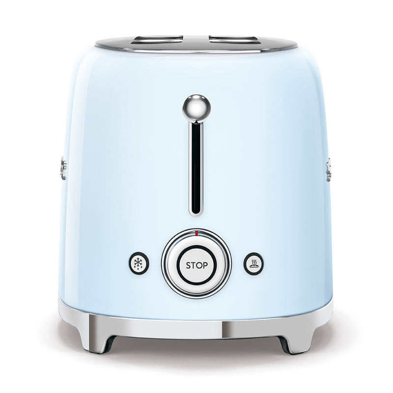 SMEG Brauðrist 2. Sneiða - Pastel Blá