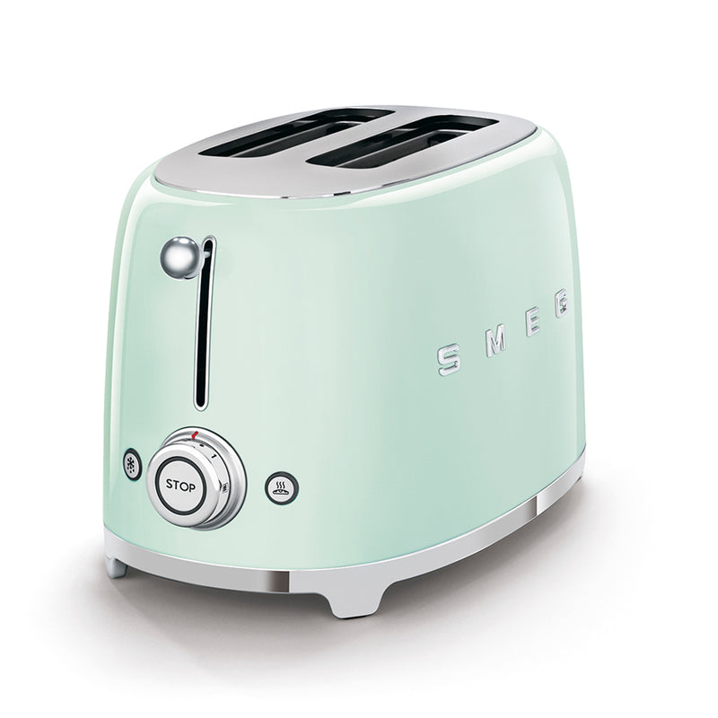 SMEG Brauðrist 2. Sneiða - Pastel Græn