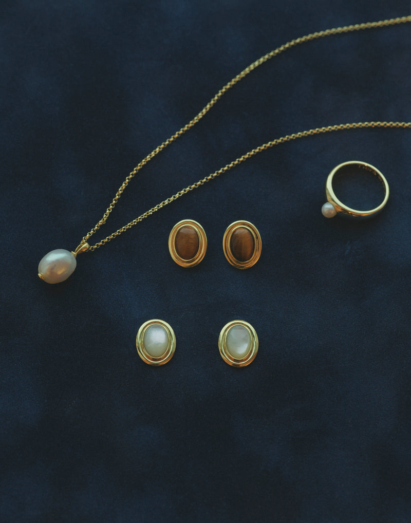 Vintage Frame Gold - Mother of Pearl