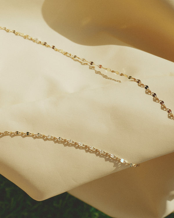 Tíbrá Necklace - Gold