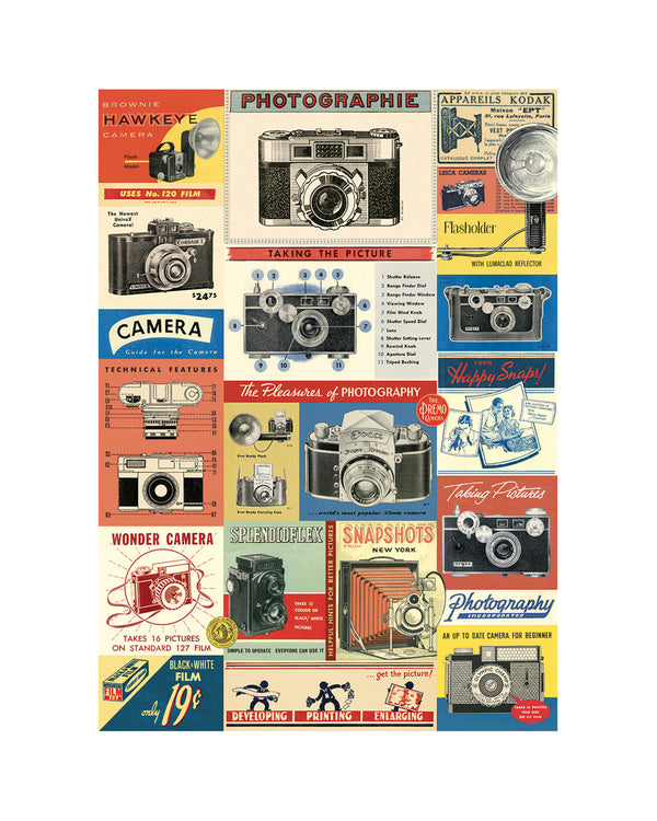 Vintage Camera Poster
