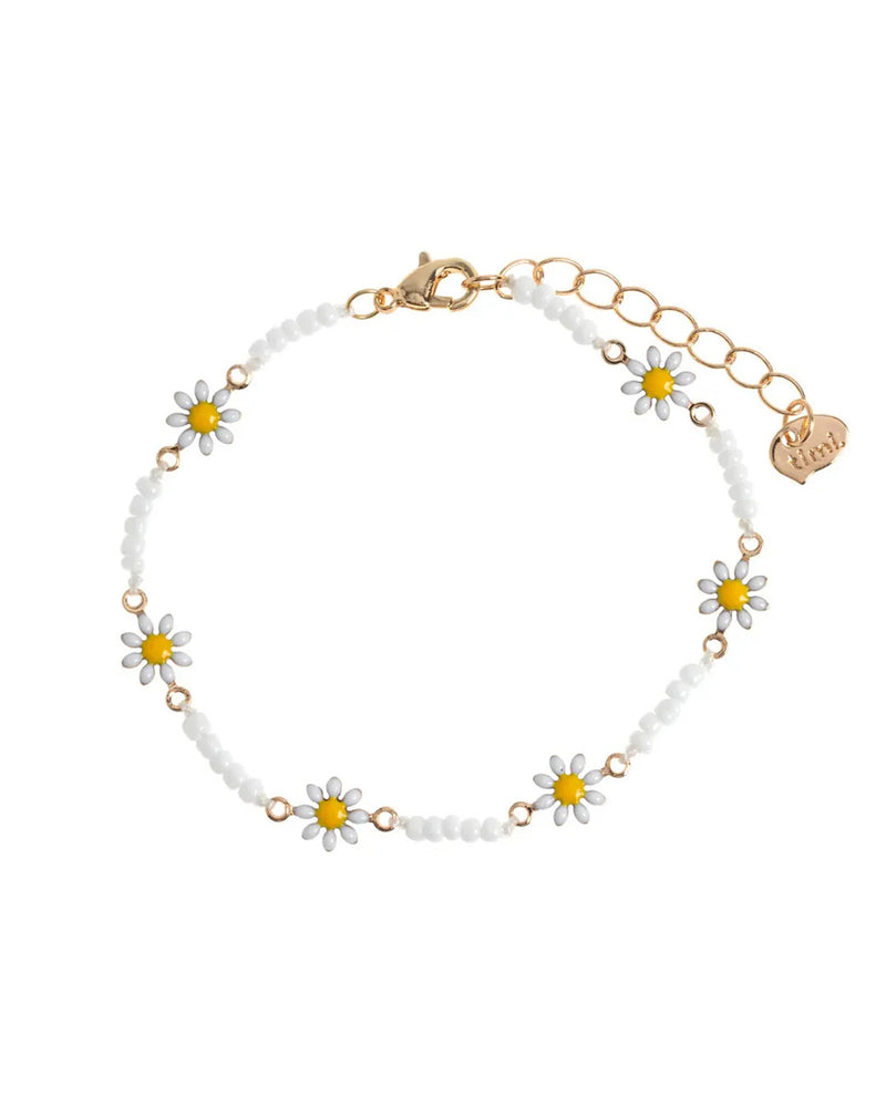 Astrid - Flower Daisy Enamel Bracelet