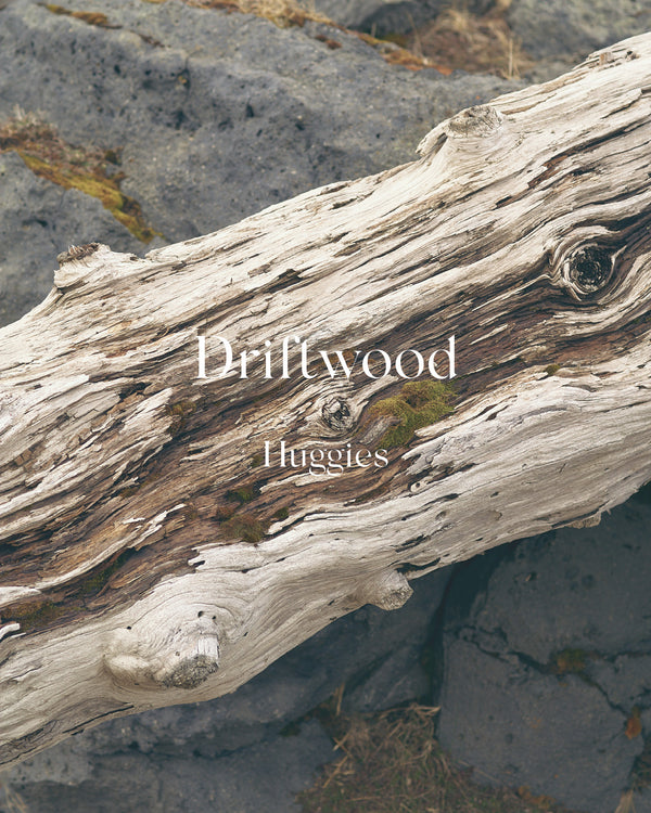 Driftwood Huggies - Silver