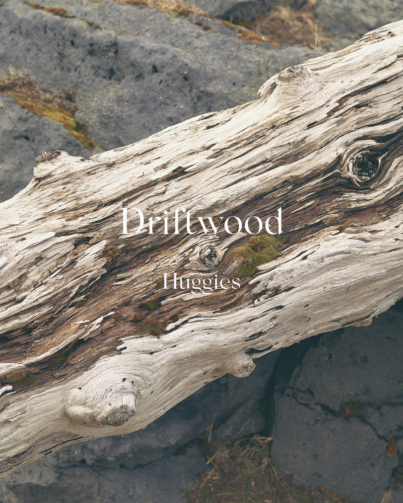 Driftwood Huggies - Silver