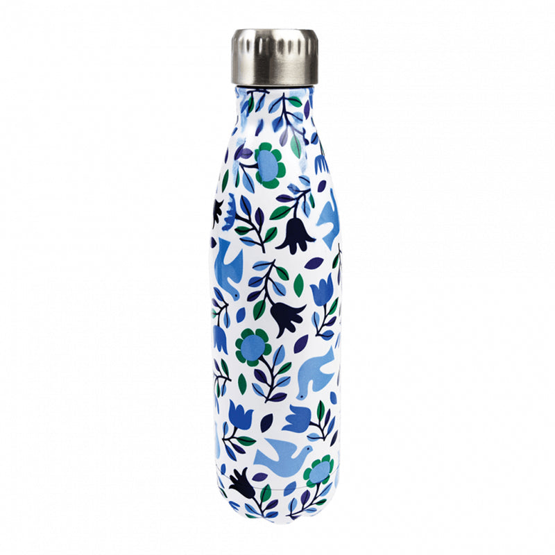 Stainless Steel Bottle - Folk Dove