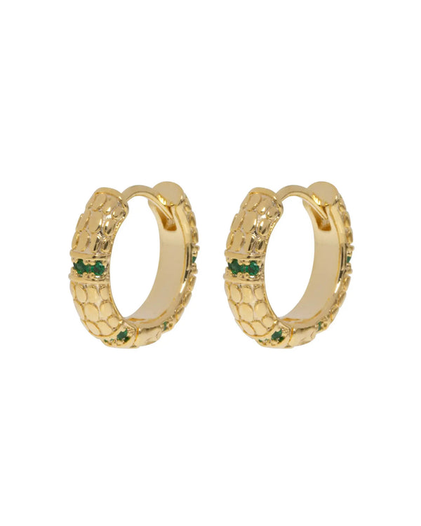 Kiia - Snake Hoop Earrings