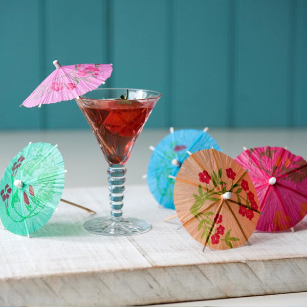 Cocktail Parasols - Set Of 24
