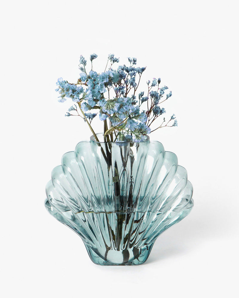 Seashell Vase - Blue