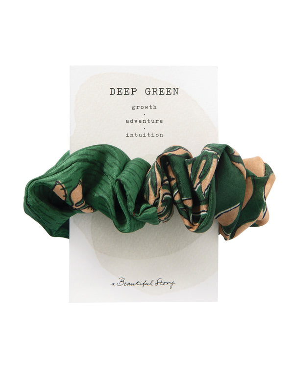 Scrunchies - Deep Green