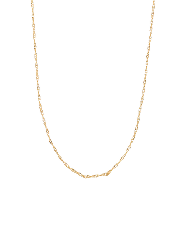 Delicate Twisted Chain Necklace