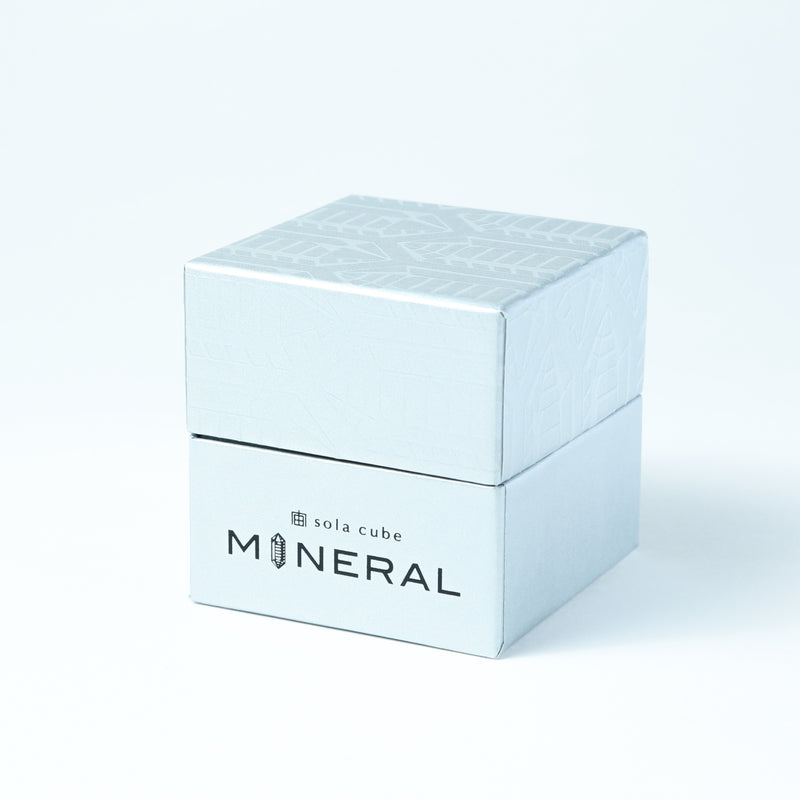 Sola Cube Mineral - Amethyst